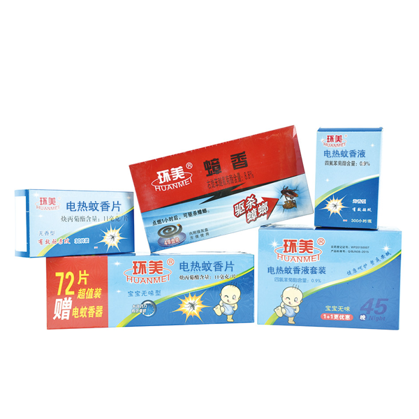 環(huán)美-蟑香、電熱蚊香液、電熱蚊香片